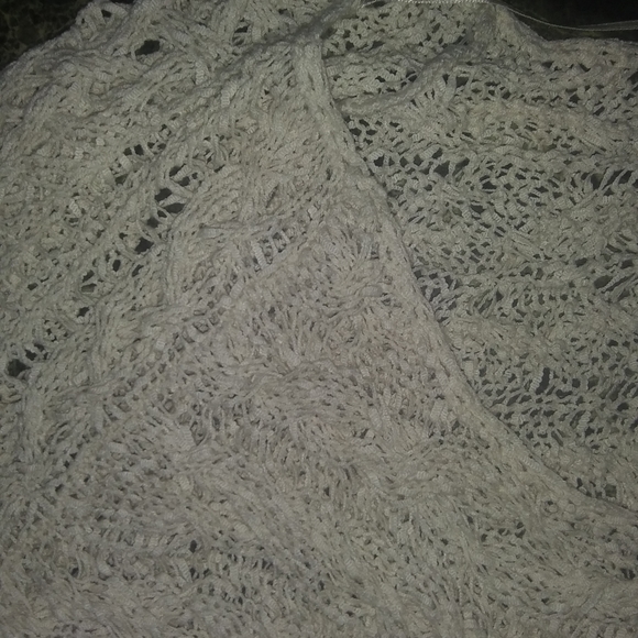 Free People open work slouchy sweater - Picture 4 of 5